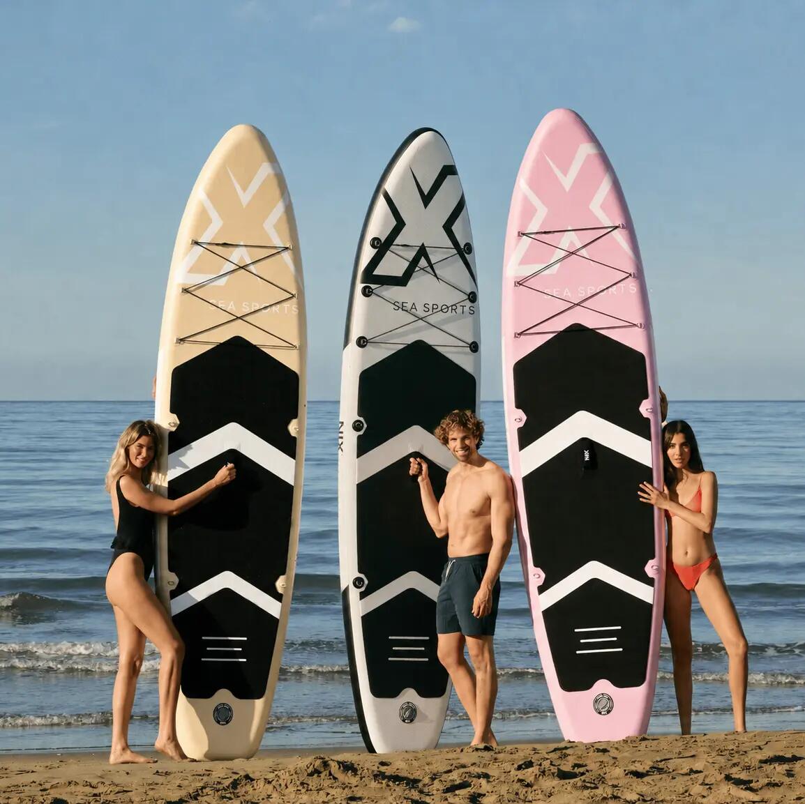 Tabla de paddle surf hinchable 11" rosa 5/8