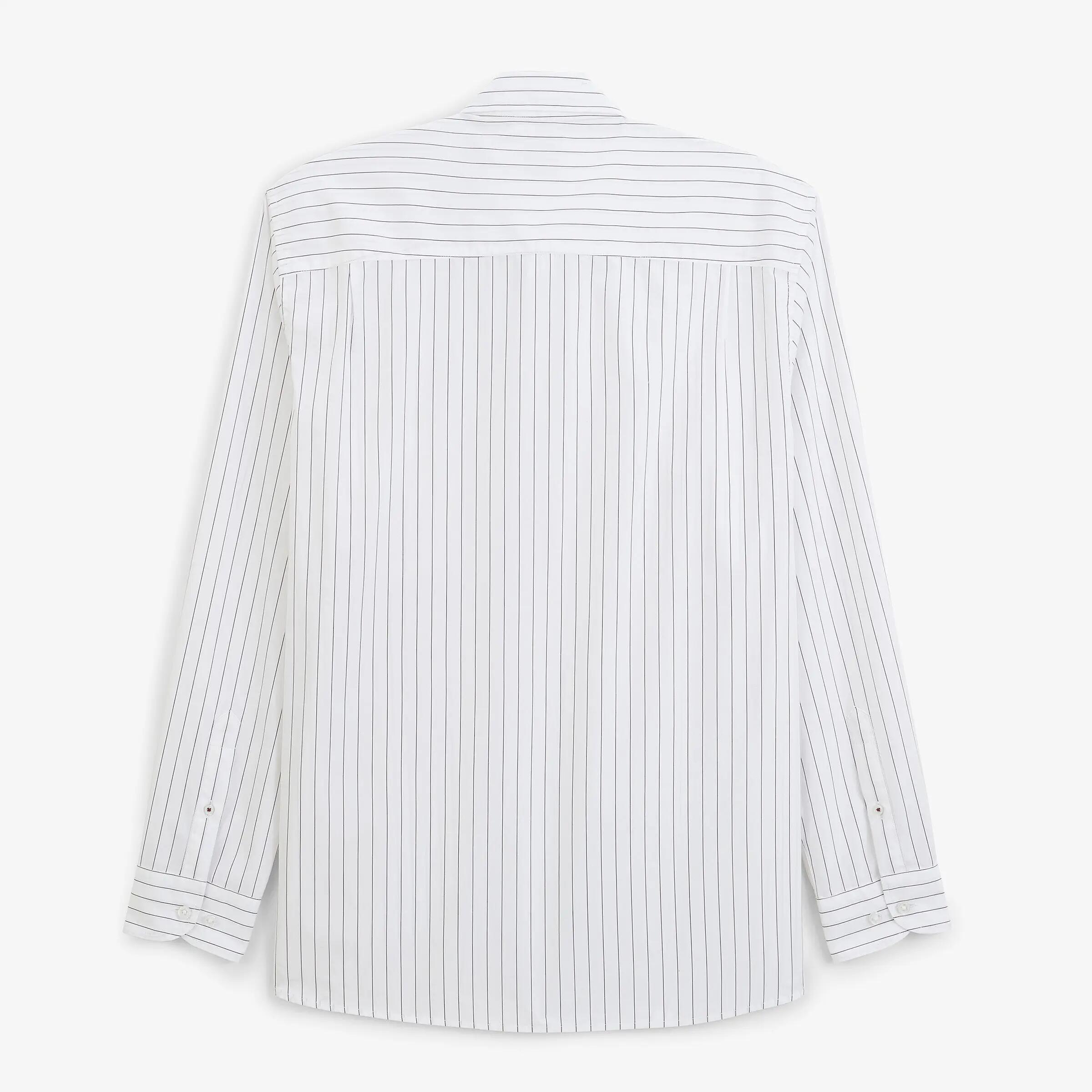 Camicia a maniche lunghe in cotone a righe 2/4