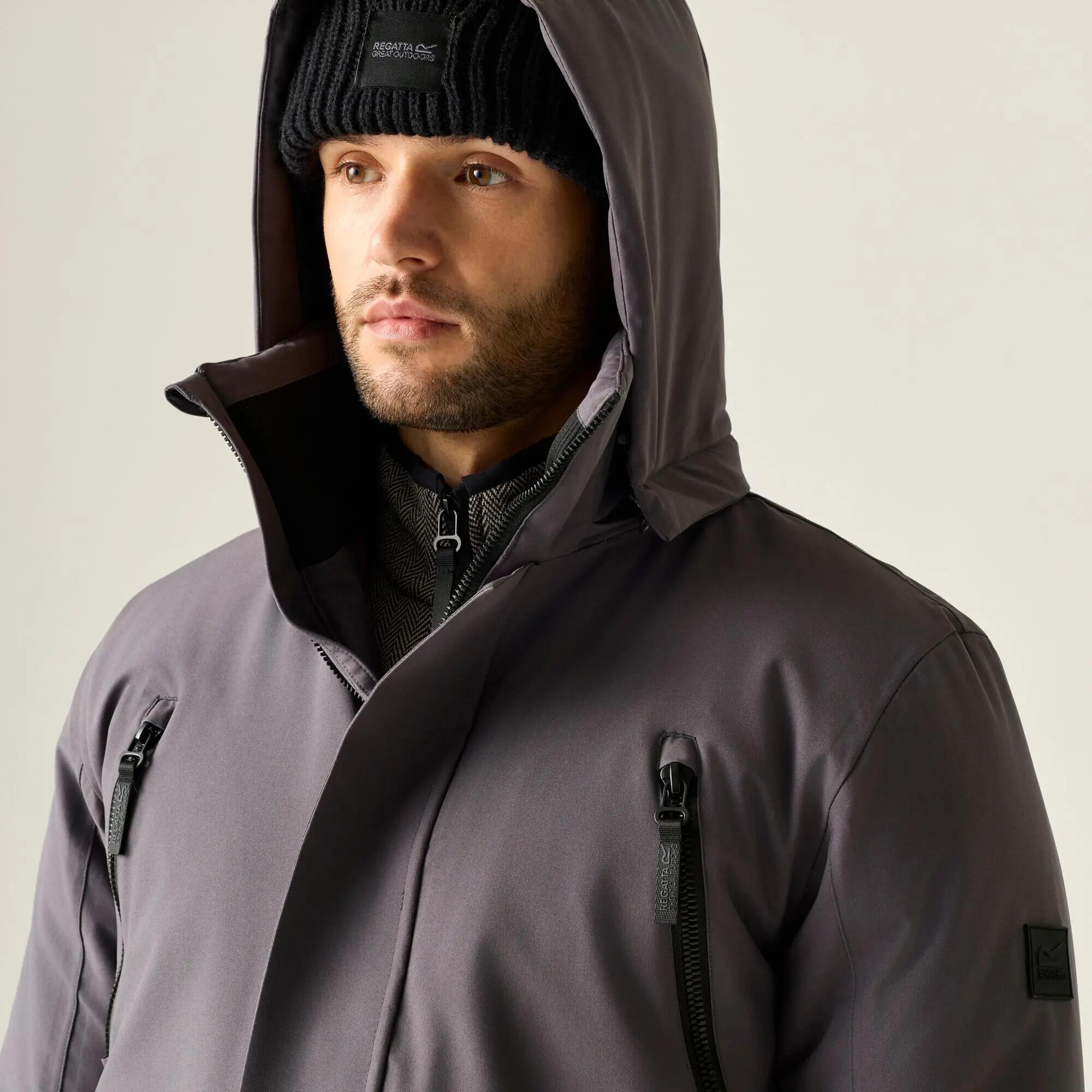 Chaqueta impermeable aislante Marron para hombre 7/14