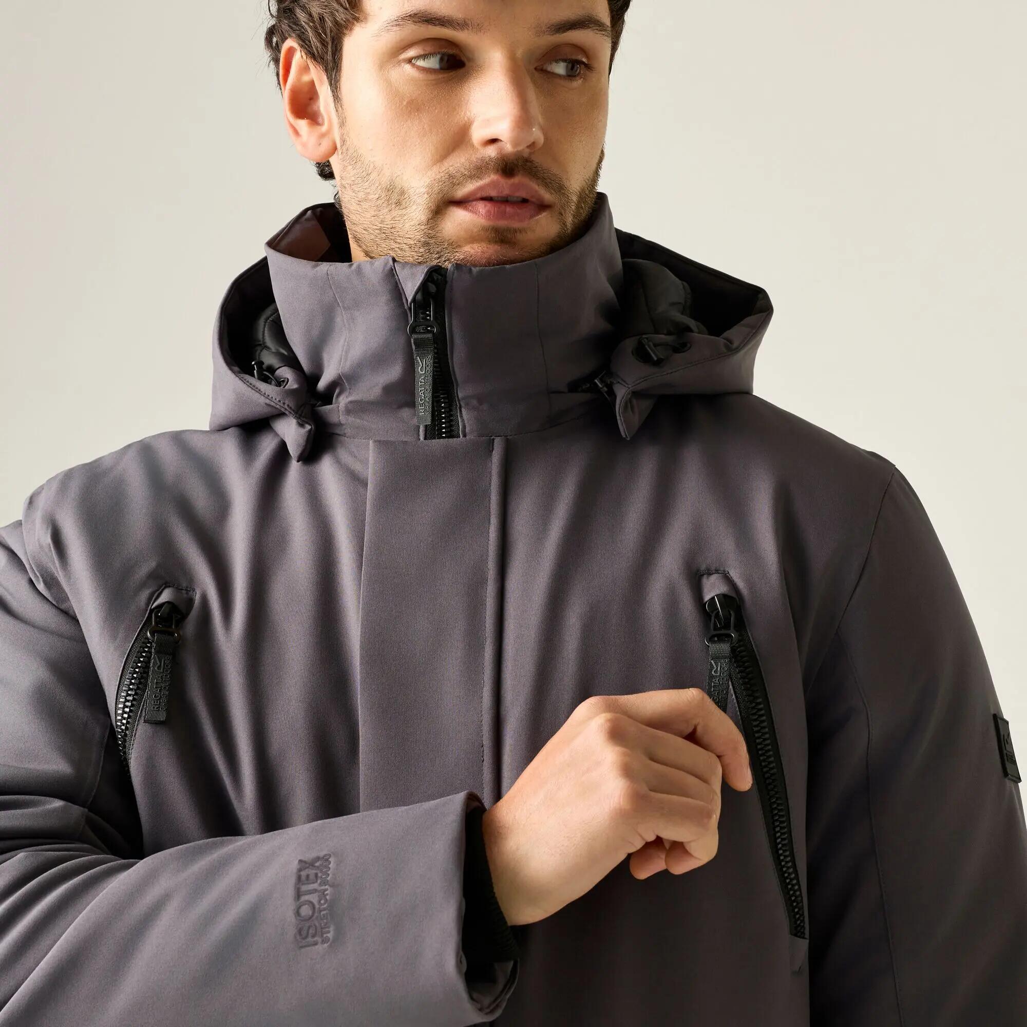 Chaqueta impermeable aislante Marron para hombre 4/14