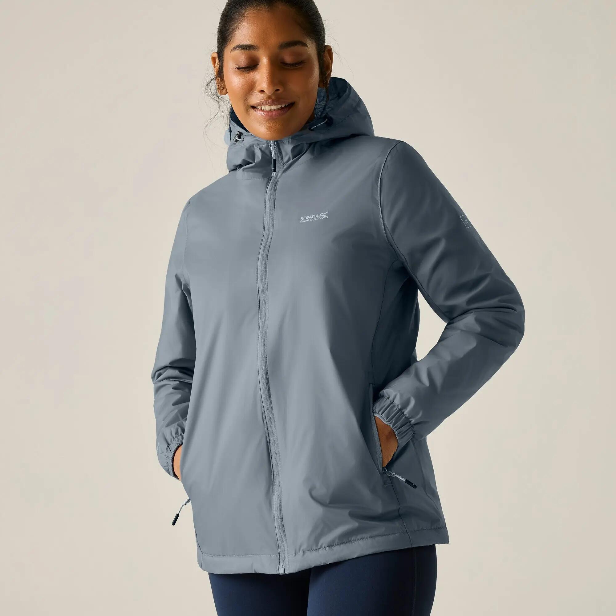 Dames Kybre fleece gevoerde jas 2/13