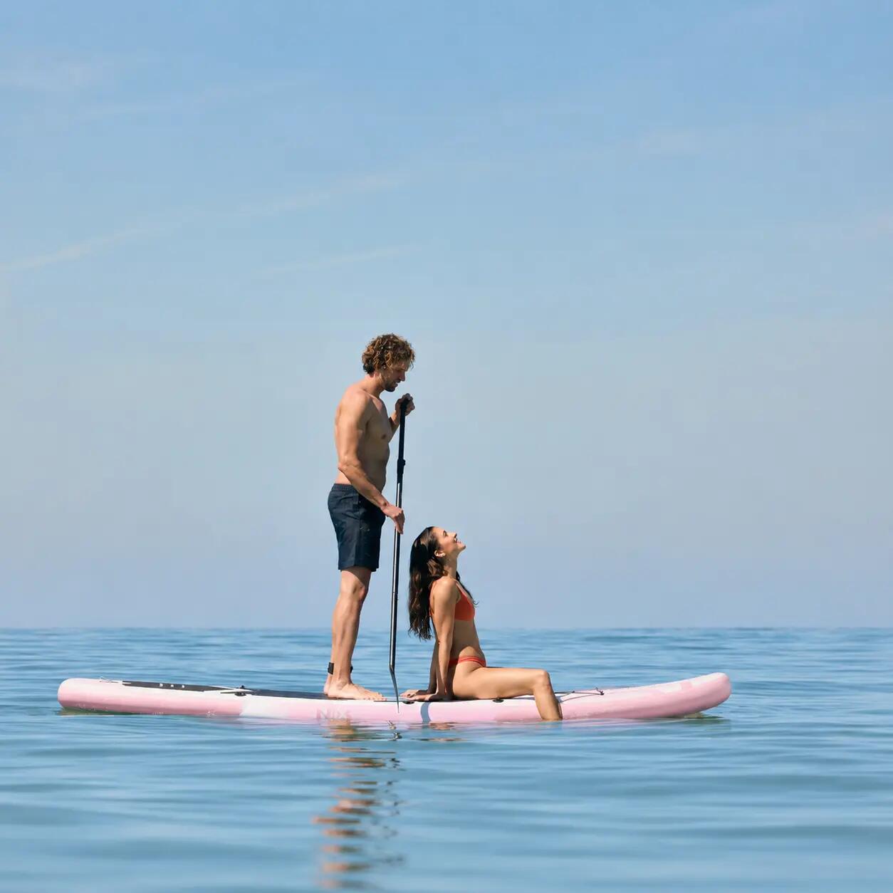 Tabla de paddle surf hinchable 11" rosa 3/8