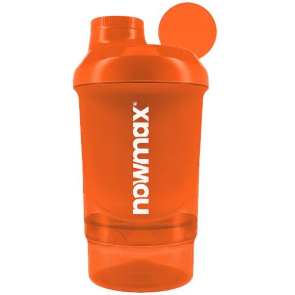 nowmax® Shaker Wave+ Nano 300 ml +150 ml Niebieski 3/3