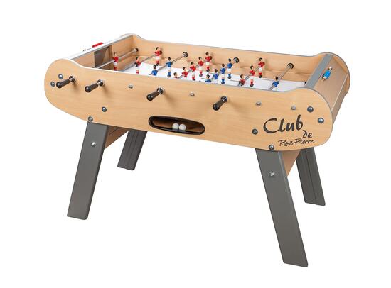 Baby Foot Club - Fabrication française - L153 x l105x H95 - HETRE-Gris