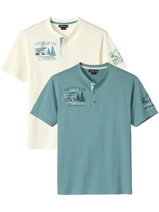 Le Lot de 2 Tee-Shirts Palm Club