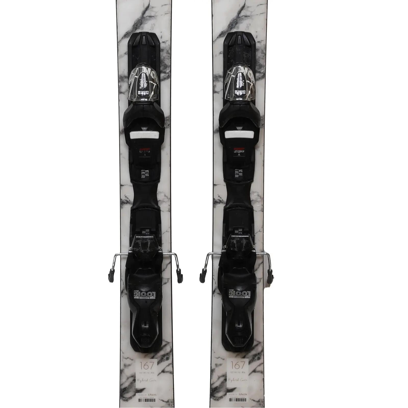 RECONDITIONNE - Ski Dynastar M Free 90 + Fixations 3/4