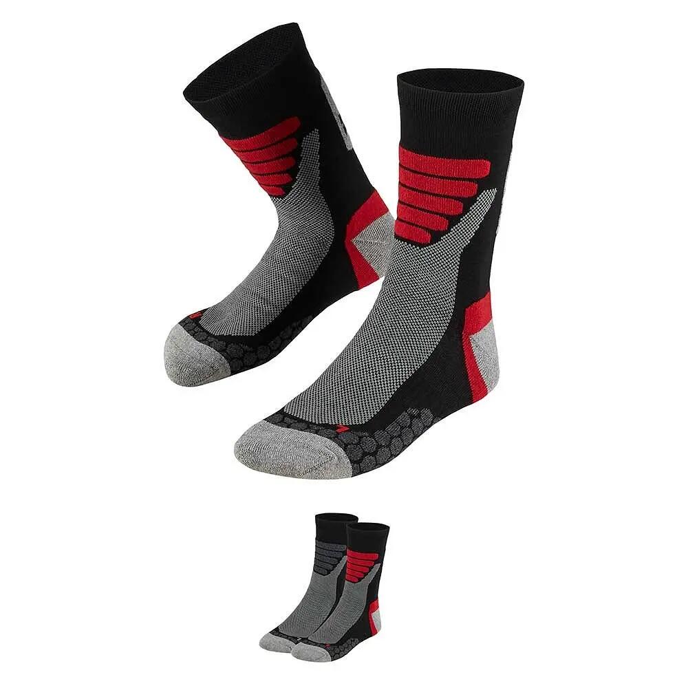 Skarpety trekkingowe Coolmax® do łydki 4 pary – Czarny 6/7