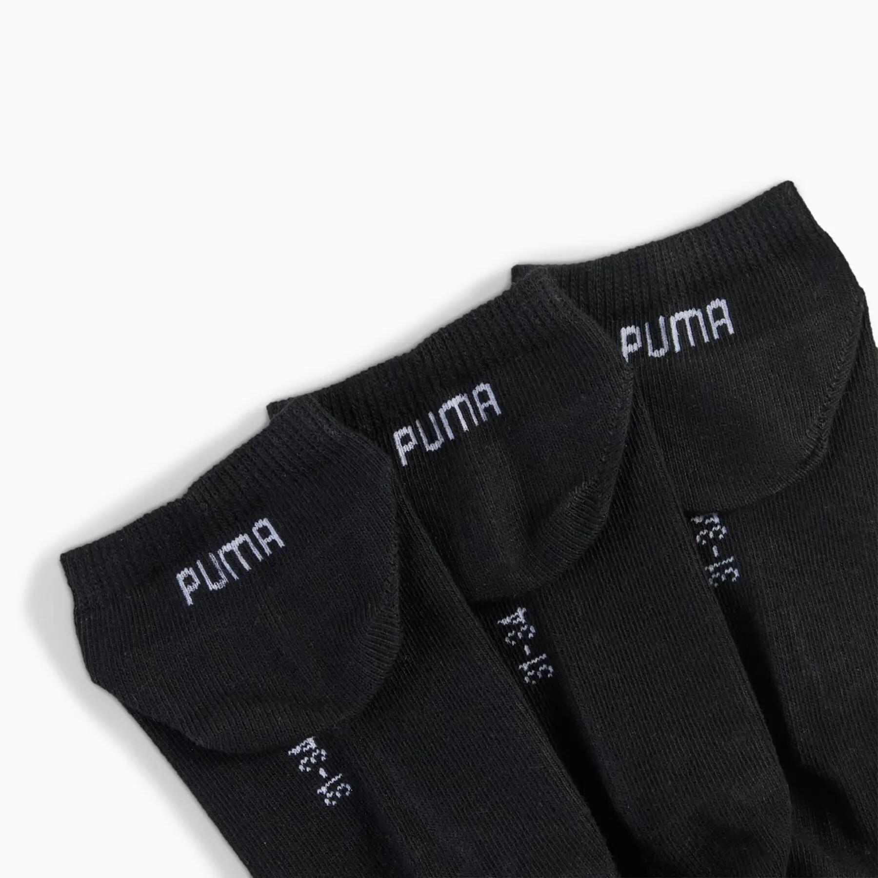 Meias infantis Puma lisas, pacote com 3 unidades. 2/2