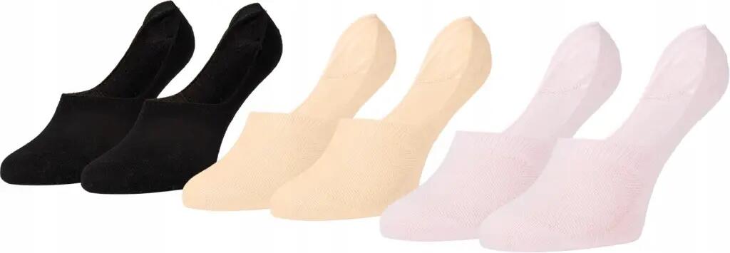 Damskie skarpetki footies Everlast 3-pak mikrostopki SKB001 2/5