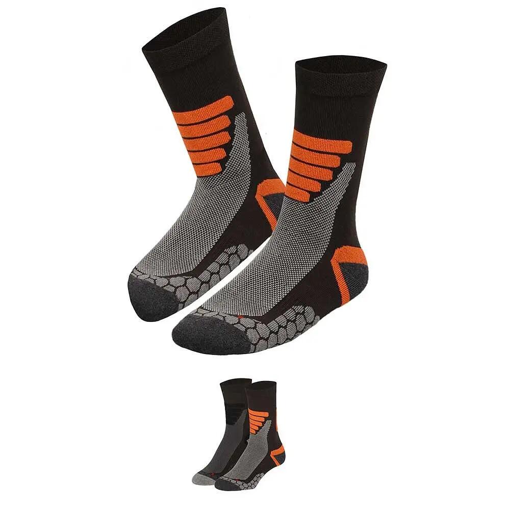 Skarpety trekkingowe Coolmax® do łydki 4 pary – Zielony 6/7