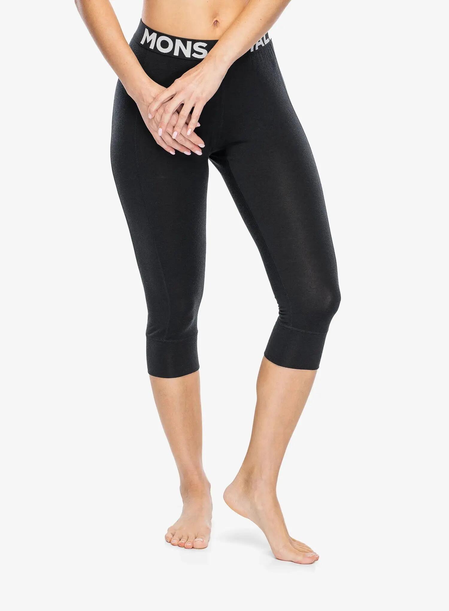 Legginsy termoaktywne damskie Mons Royale Cascade Merino Flex 200 3/4 Legging 3/4