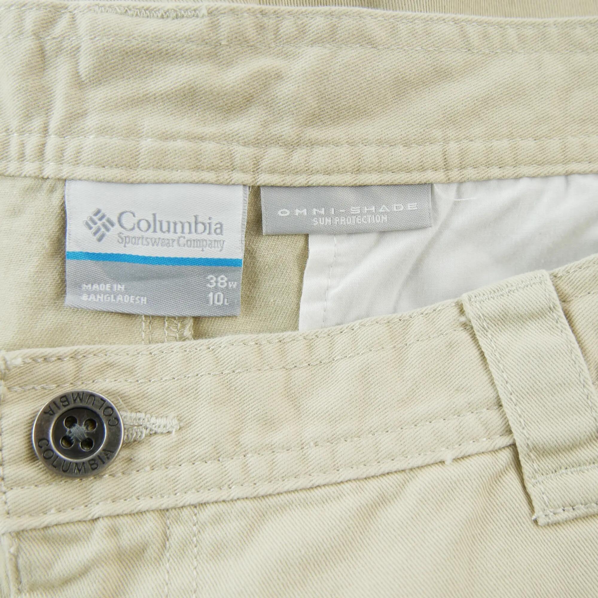 Second life - Columbia męskie spodenki cargo z ochroną Omni-Shade - Stan dobry 7/7