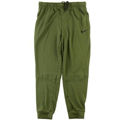 Tweedehands - nike heren joggingsbroek cardio training kaki - als nieuw