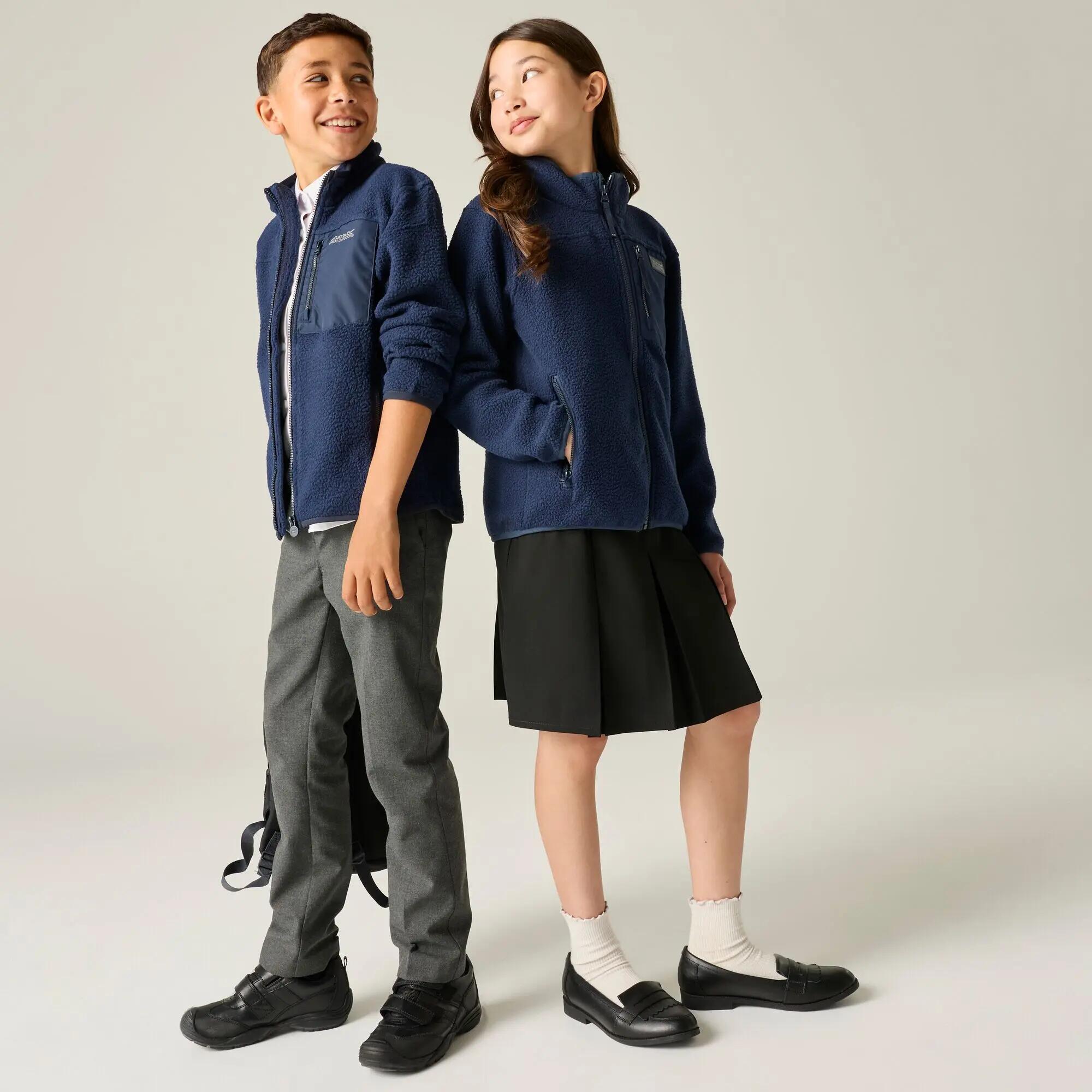 Veste polaire chaude zippée intégrale Frankie pour enfants 5/11