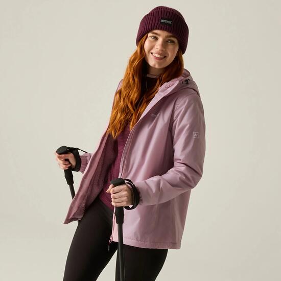 Dames Kybre fleece gevoerde jas