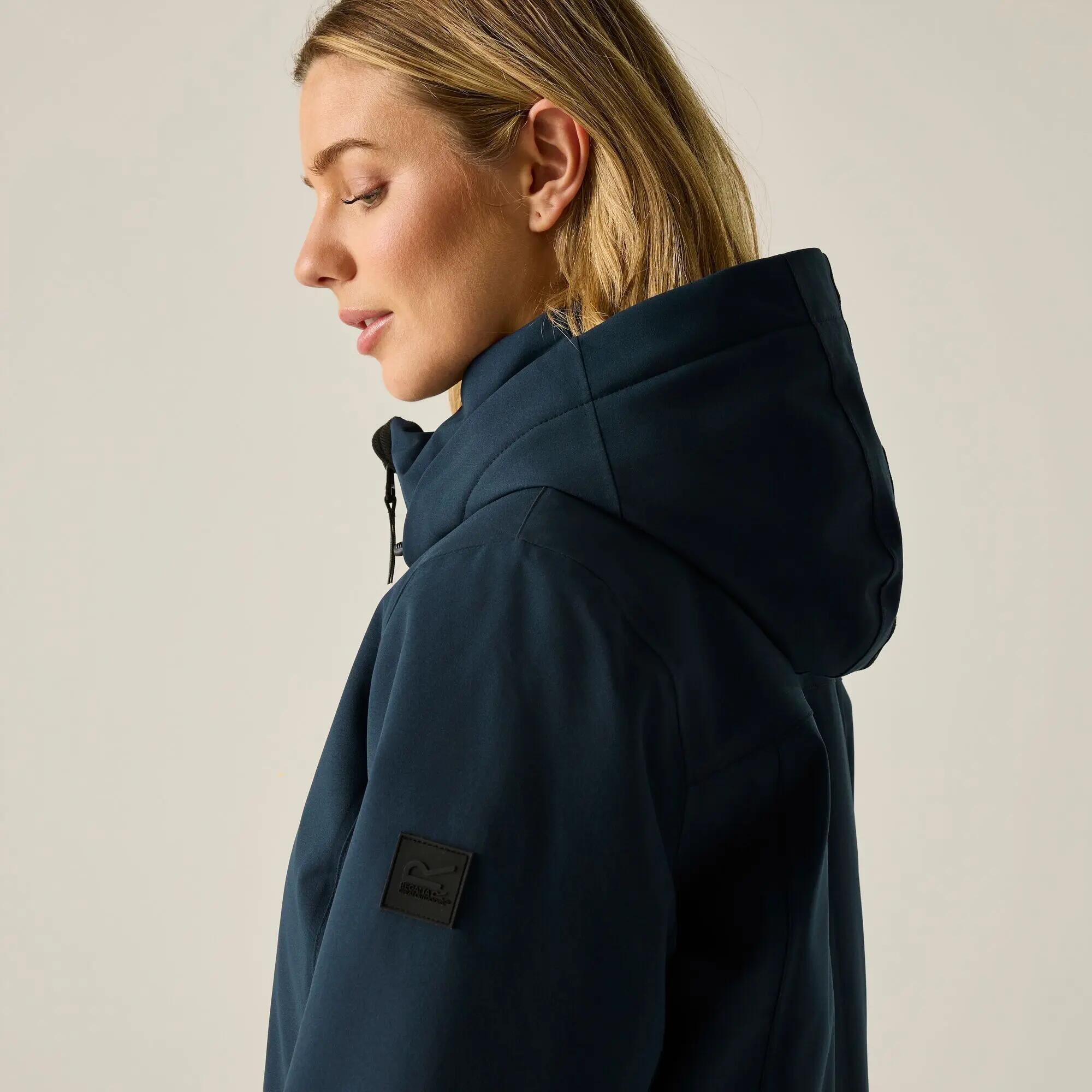 Damen Marron wasserdichte isolierte Jacke 8/14