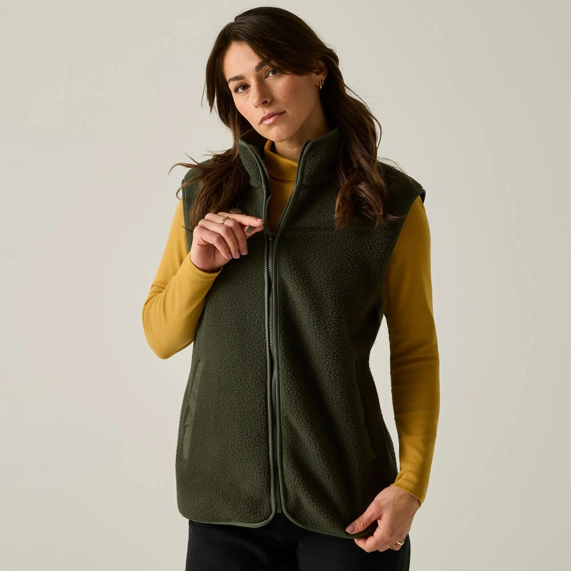 Dames Frankie Borg Bodywarmer 3/10