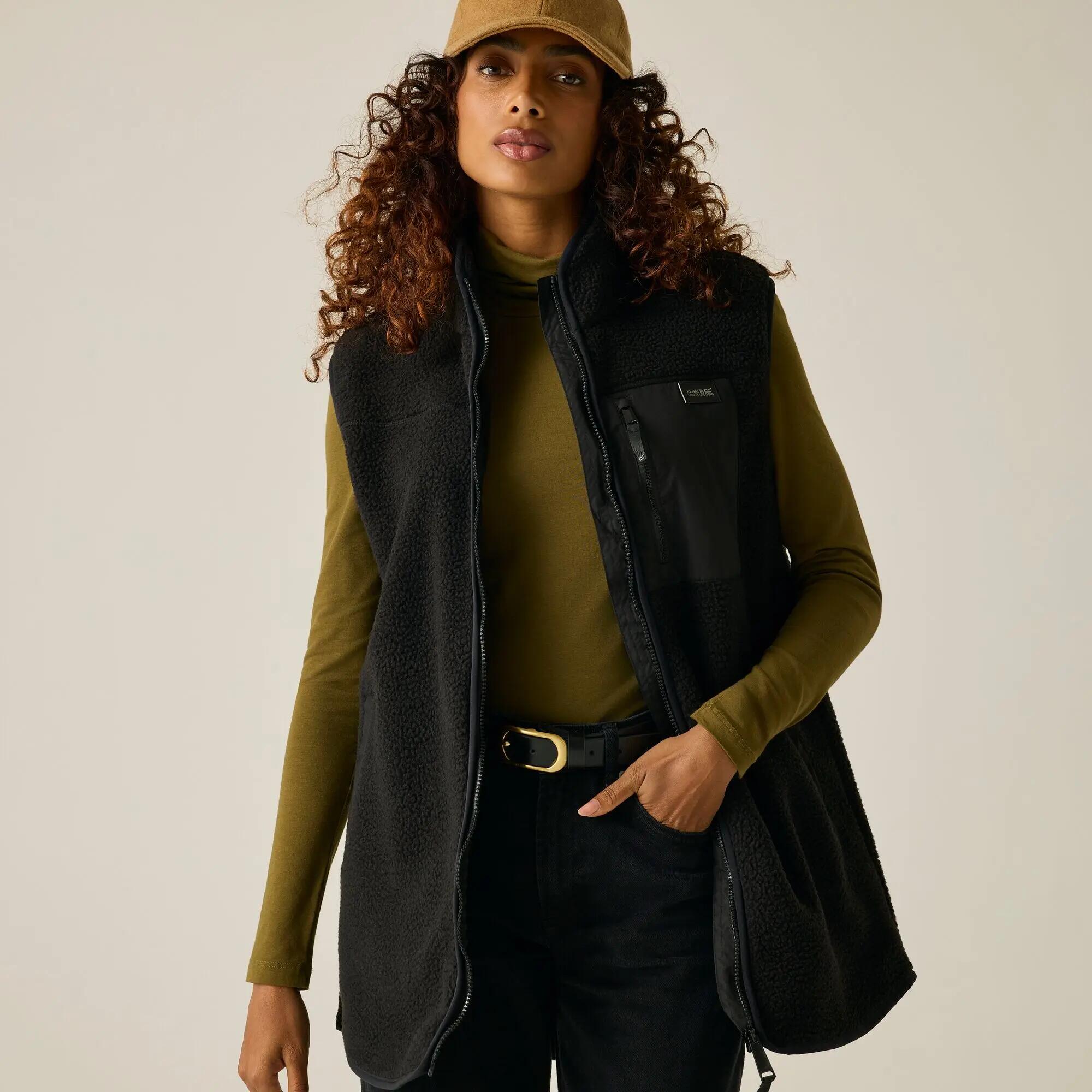 Bodywarmer Frankie Borg Longline pour femmes 7/11