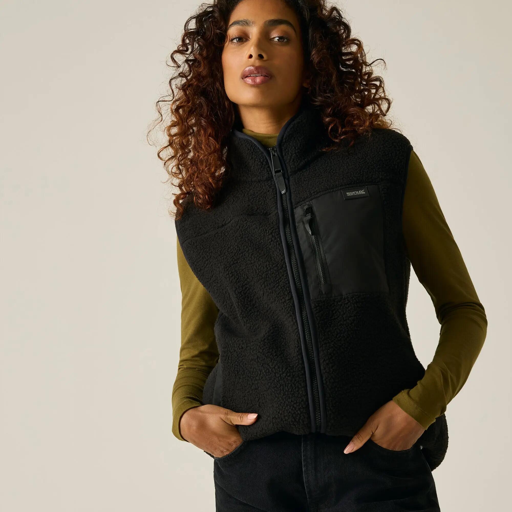 Bodywarmer Frankie Borg Longline pour femmes 6/11