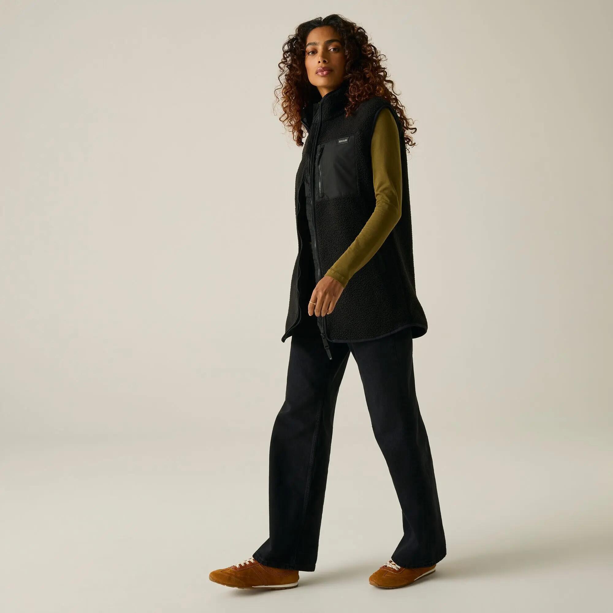 Bodywarmer Frankie Borg Longline pour femmes 3/11