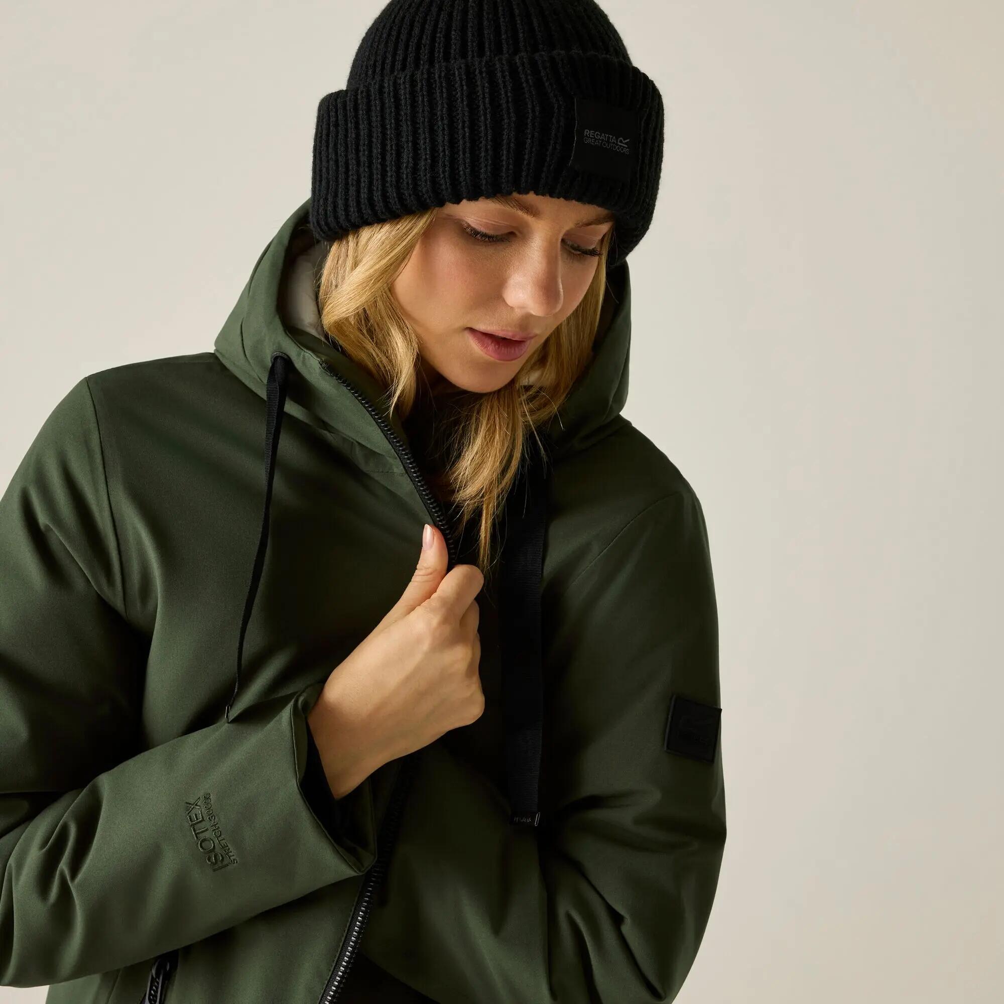 Veste étanche isolante étanche noisette pour femmes 9/9