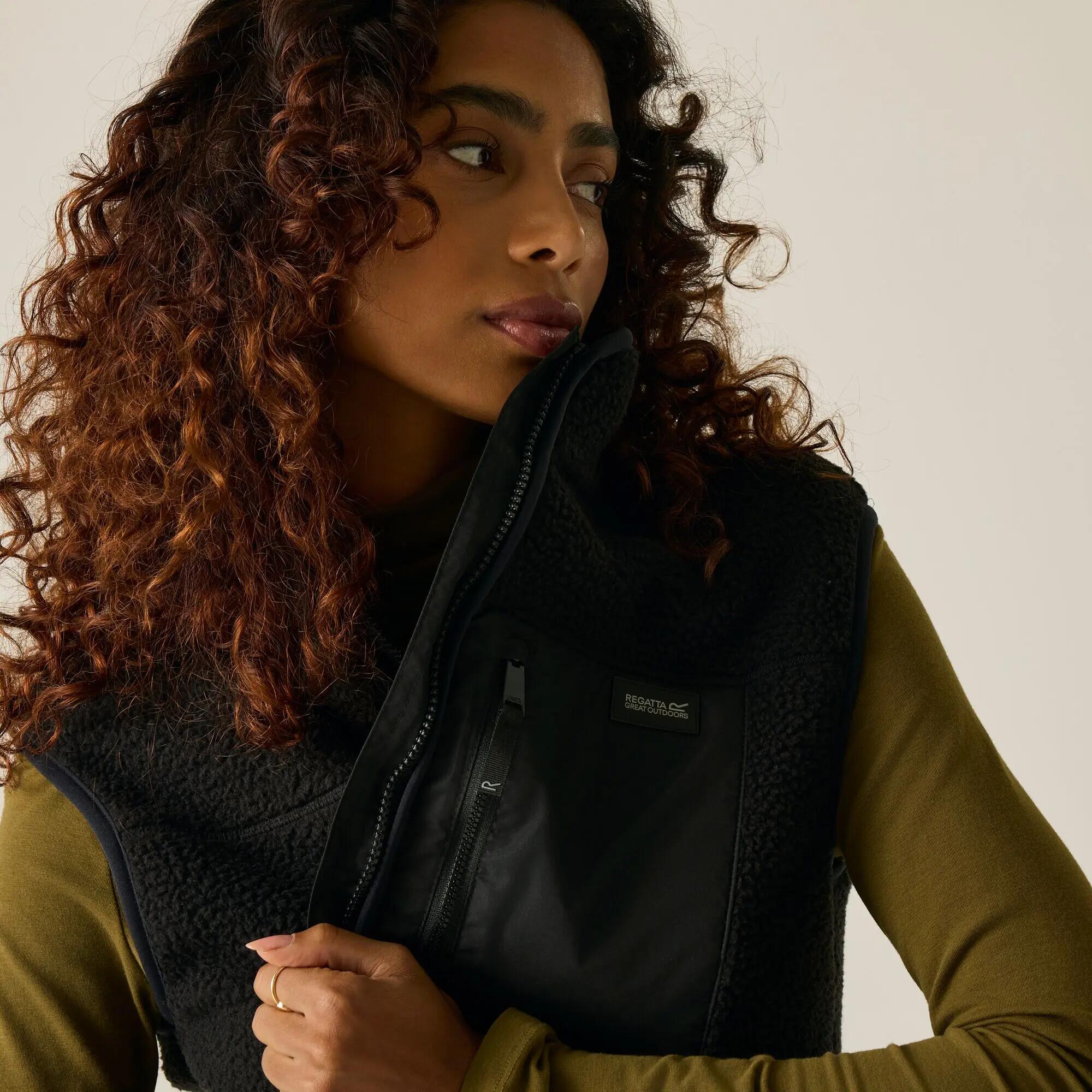 Bodywarmer Frankie Borg Longline pour femmes 2/11