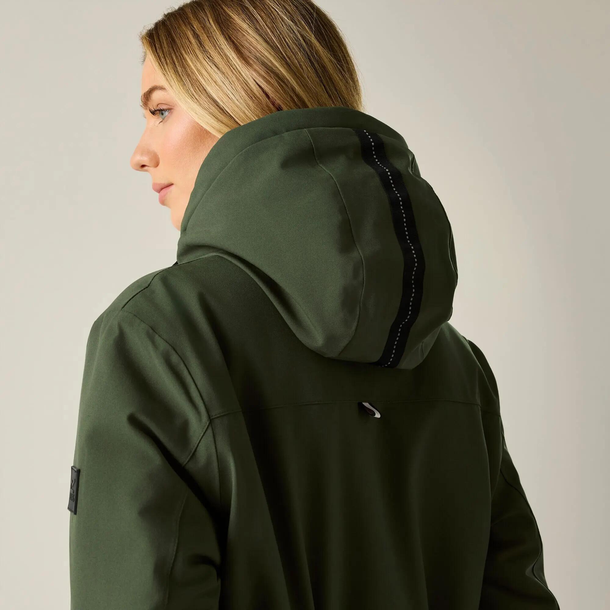 Veste étanche isolante étanche noisette pour femmes 8/9