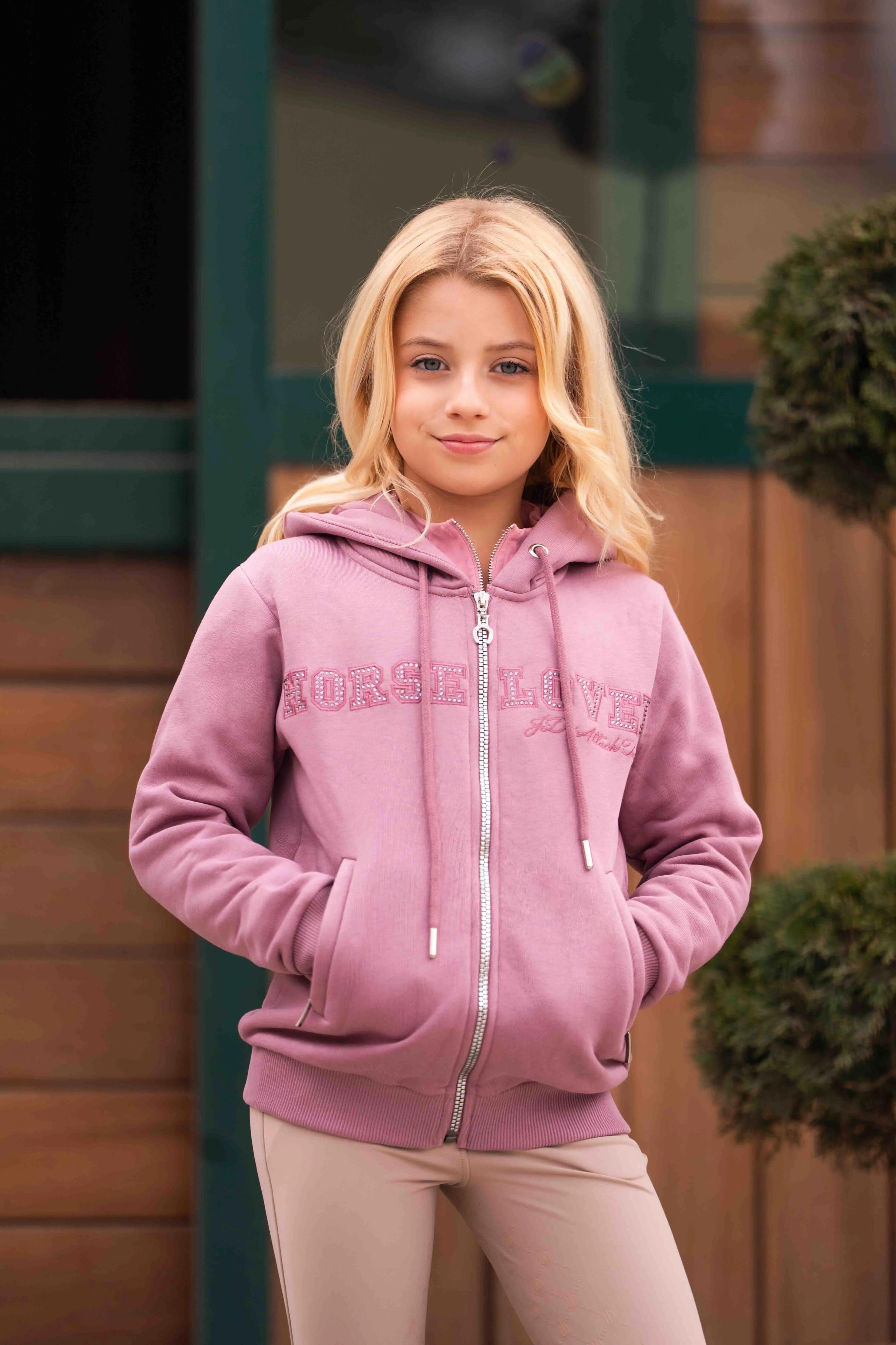 Sudadera - equitación - adulto - transpirable, elástica - Horse Girl 2/2