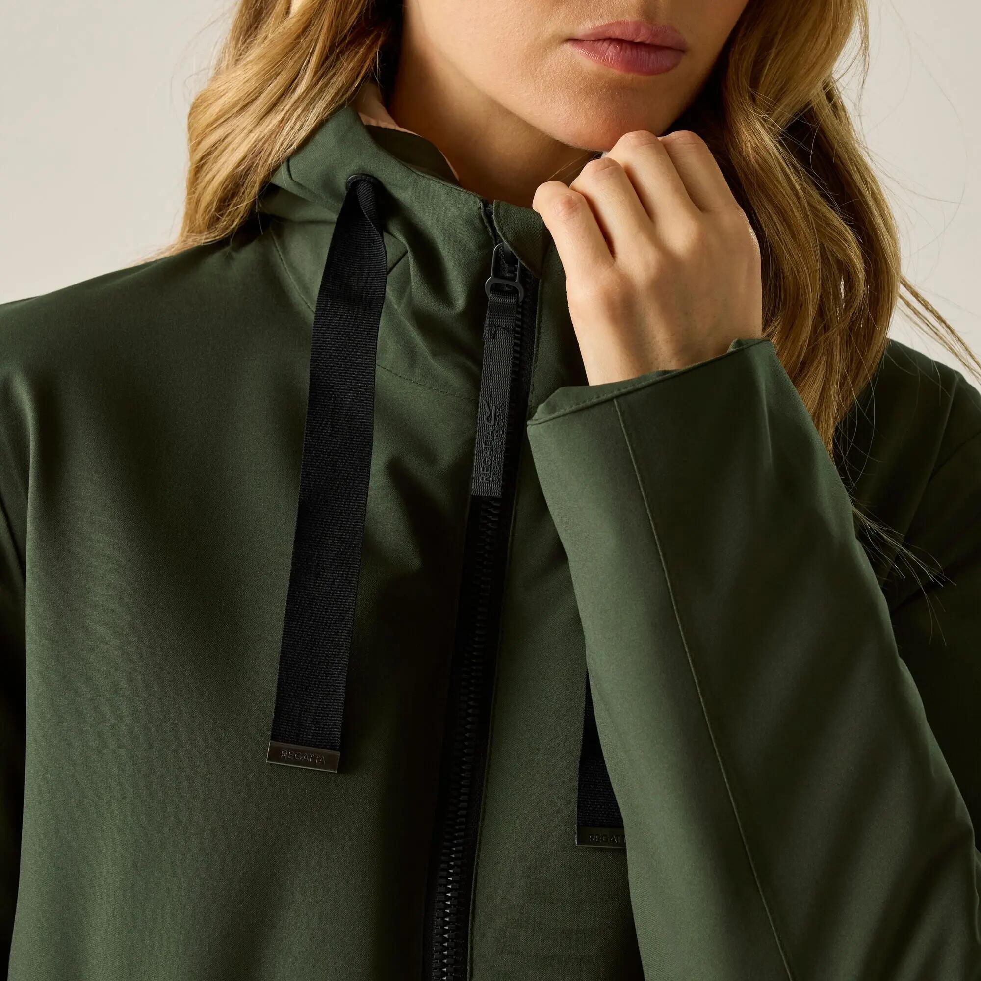 Veste étanche isolante étanche noisette pour femmes 7/9