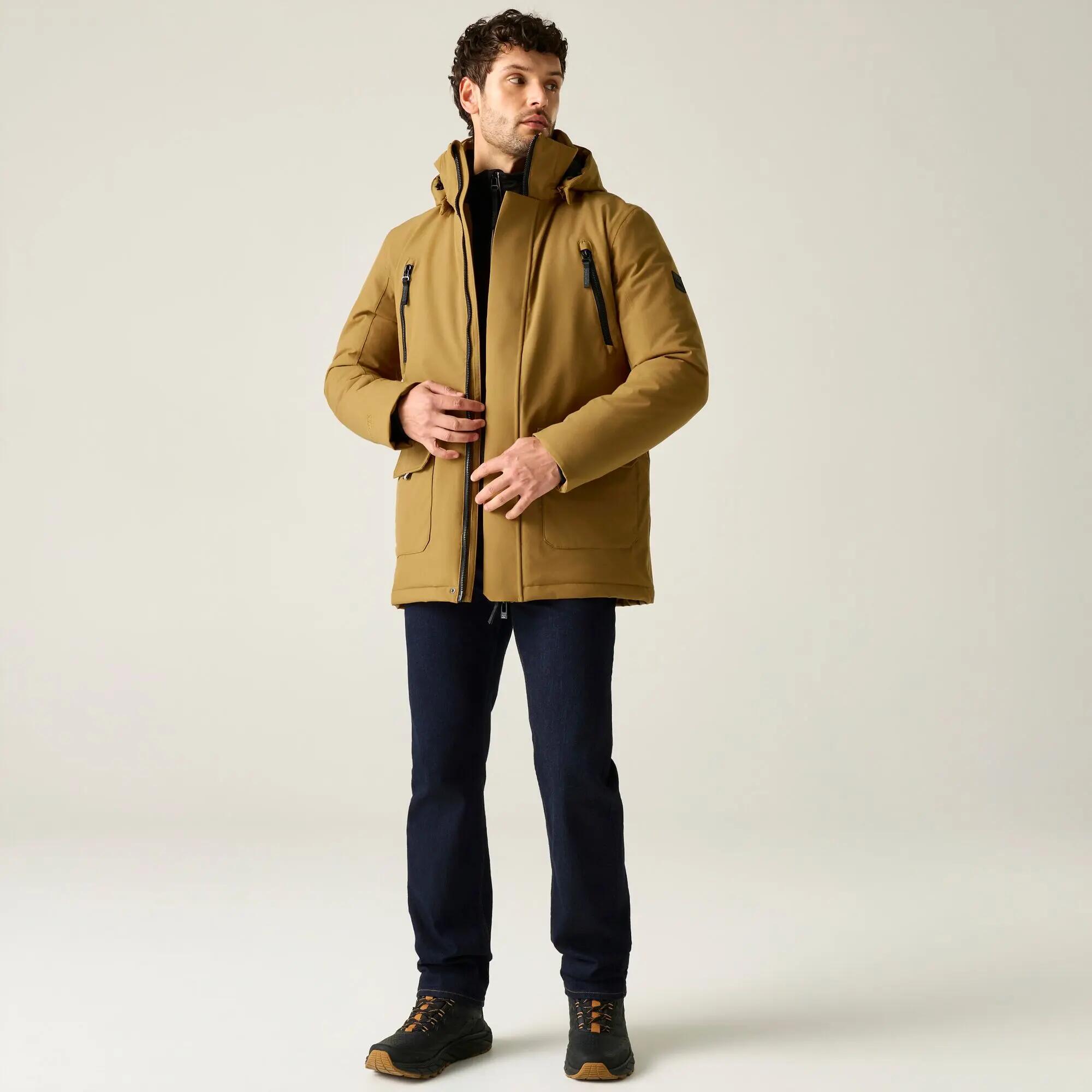 Chaqueta impermeable aislante Marron para hombre 2/14