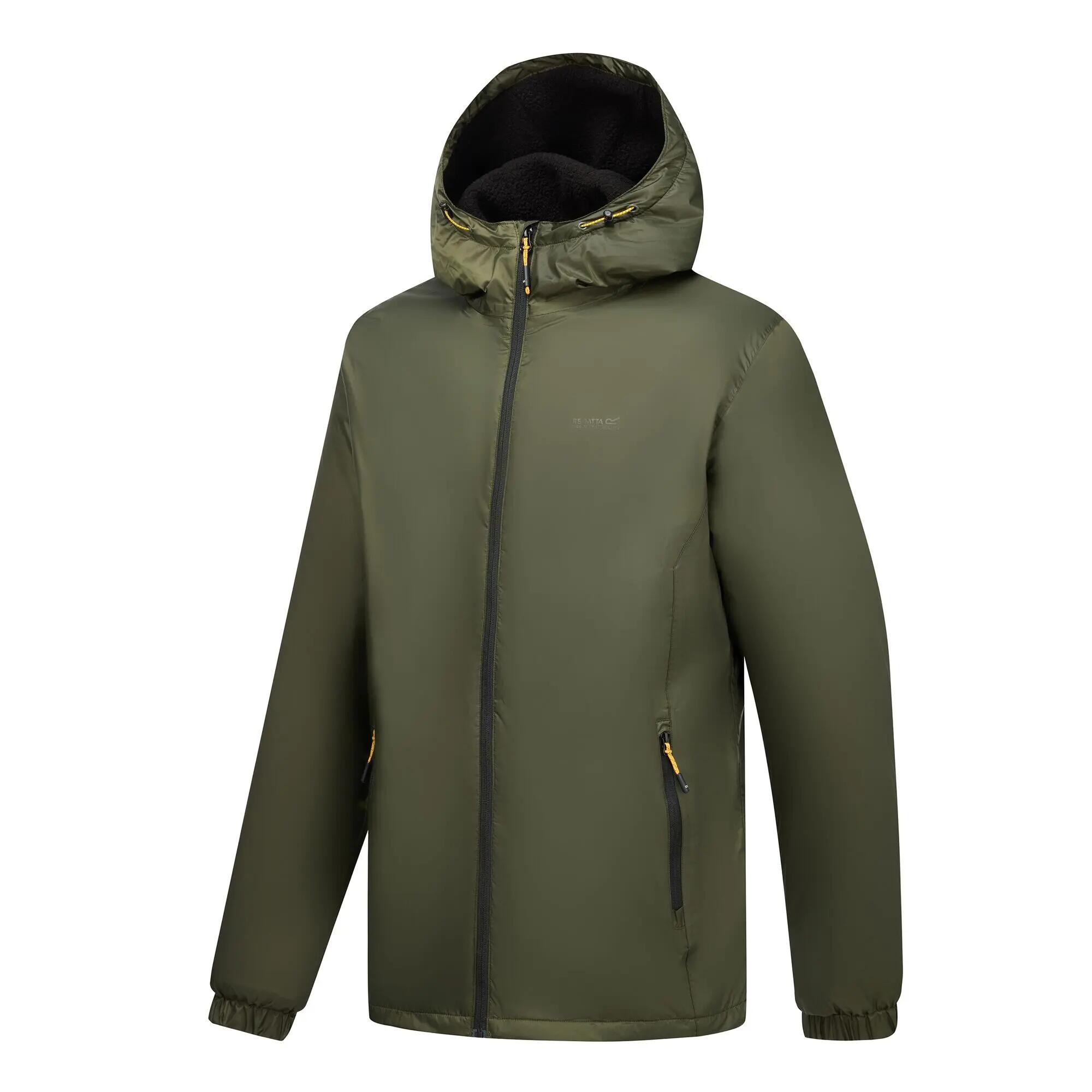 Chaqueta forrada de forro polar de kybre para hombre 8/11