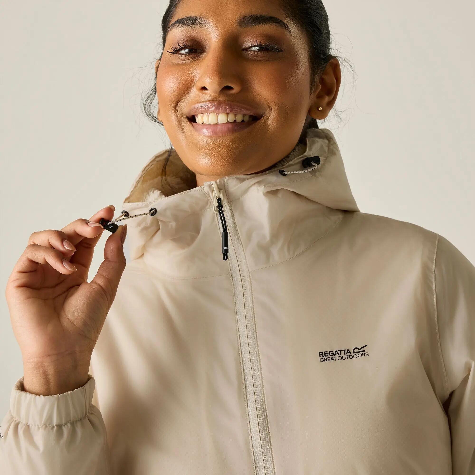 Chaqueta forrada de forro polar de kybre para mujer 6/13