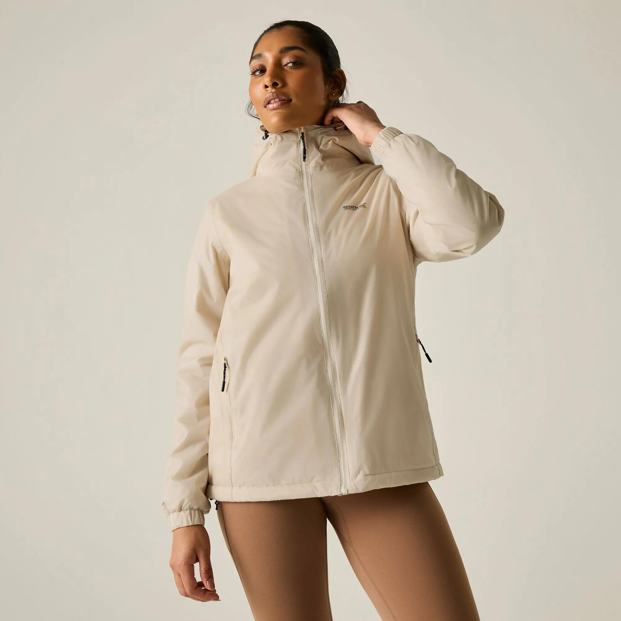 Chaqueta forrada de forro polar de kybre para mujer 5/13