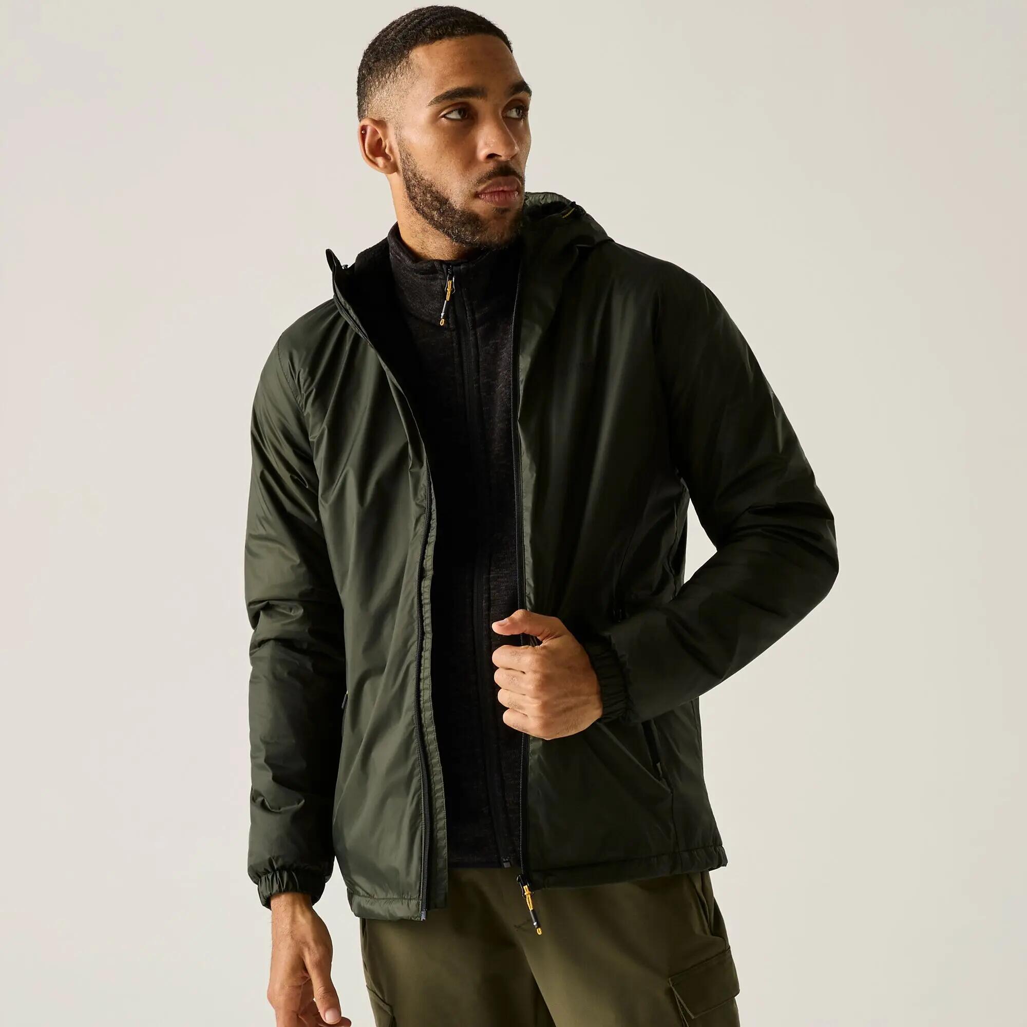 Chaqueta forrada de forro polar de kybre para hombre 2/11