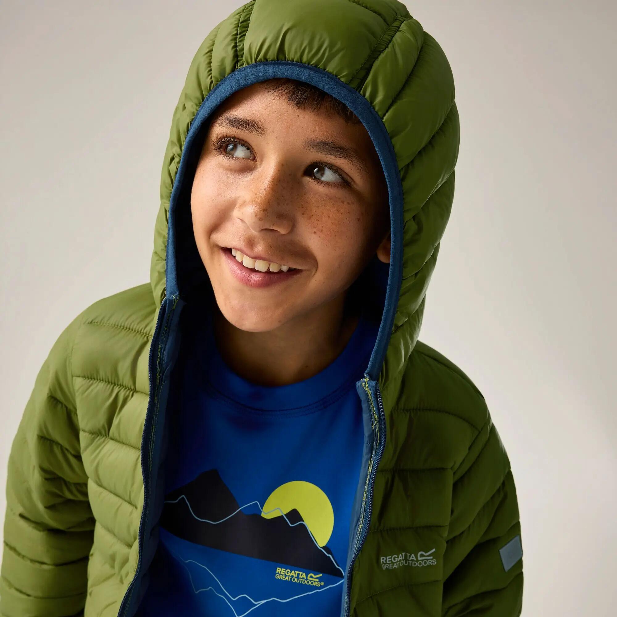 Kinderkapuzenjacke Marizion, gepolstert 7/8