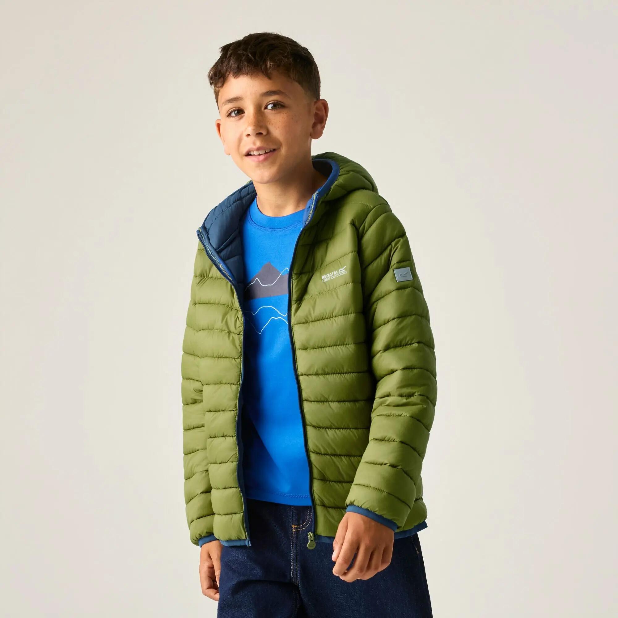 Kinderkapuzenjacke Marizion, gepolstert 6/8