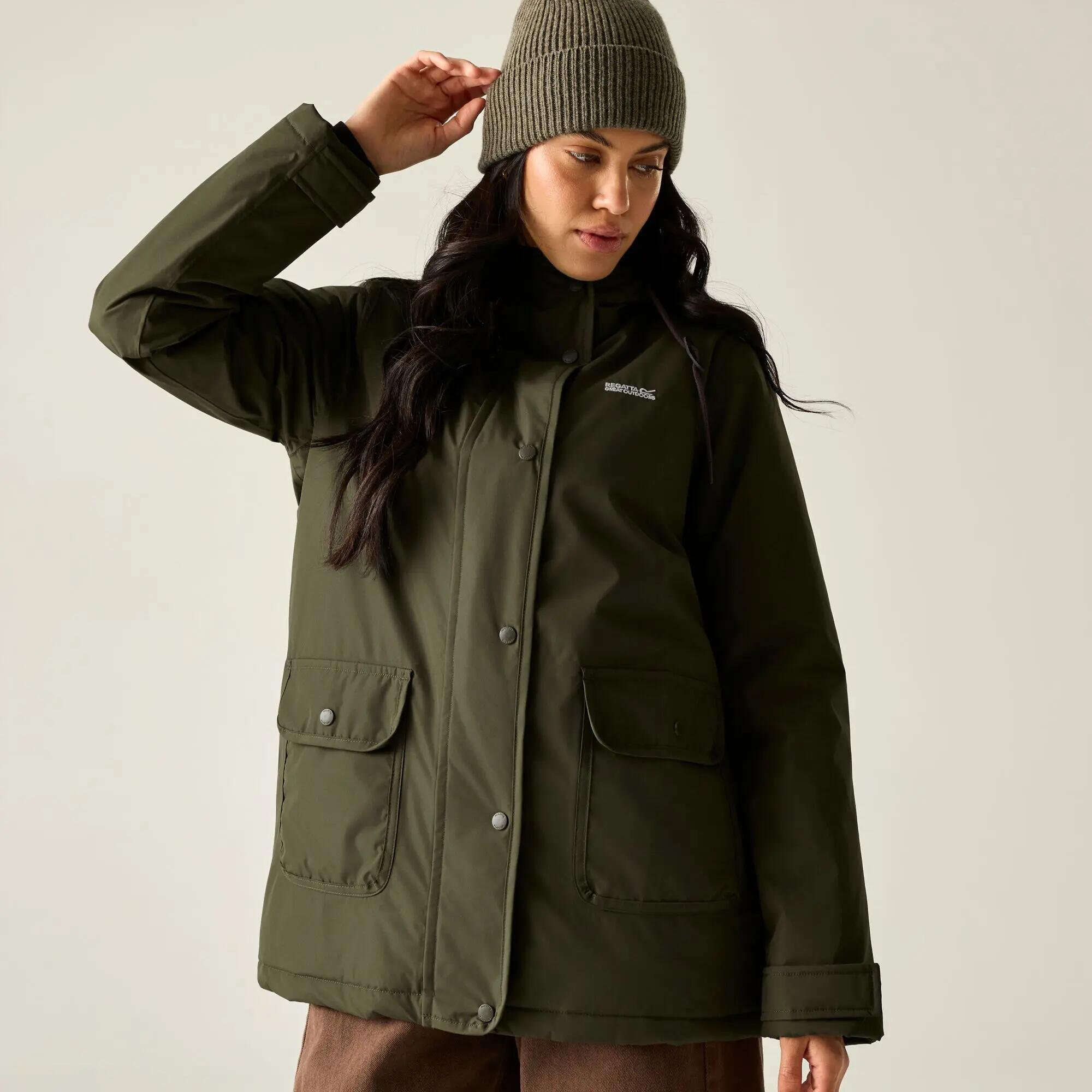 Giacca impermeabile e isolante Orla Kiely 4/9