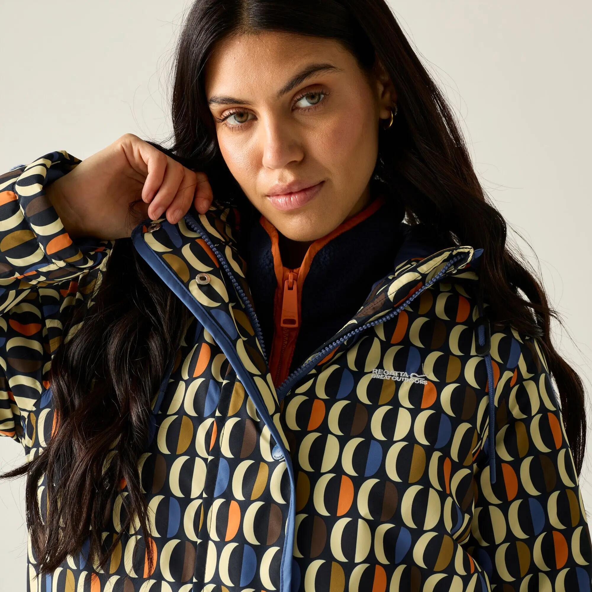 Wodoodporna kurtka izolowana Orla Kiely 5/8