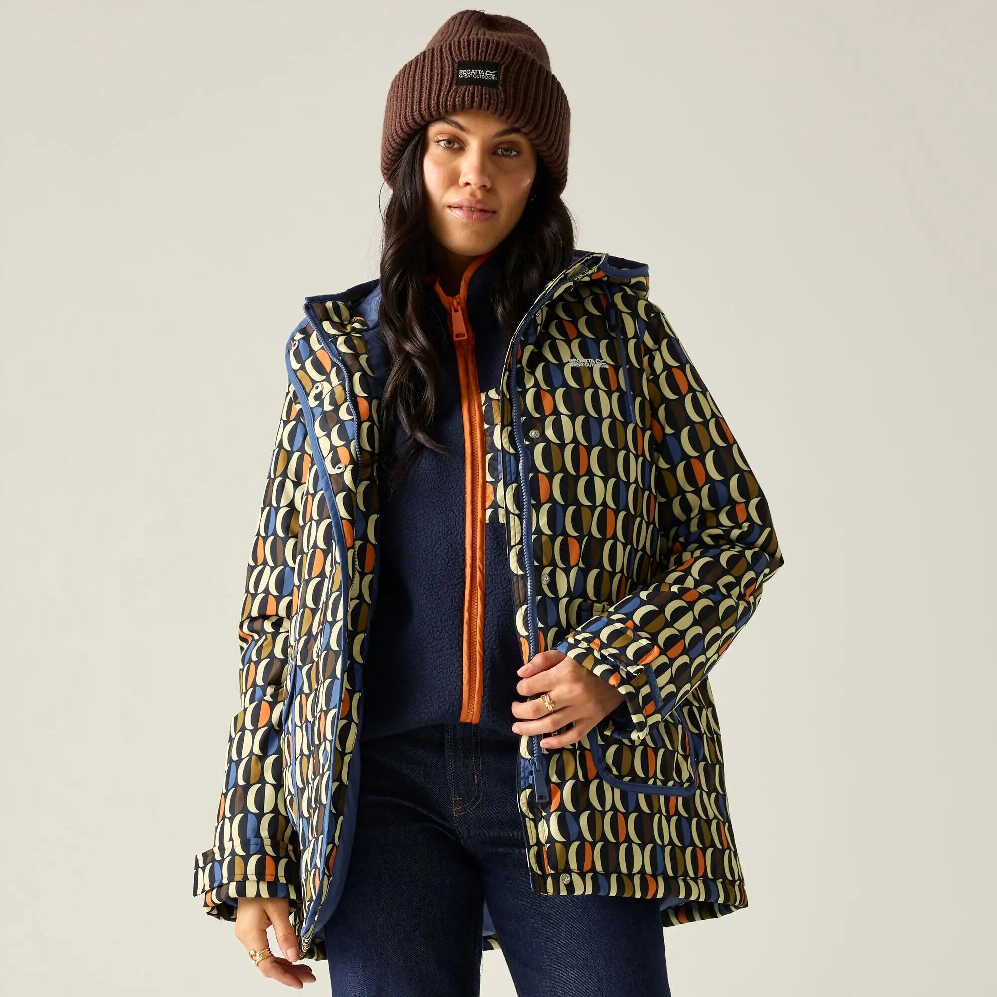 Wodoodporna kurtka izolowana Orla Kiely 4/8