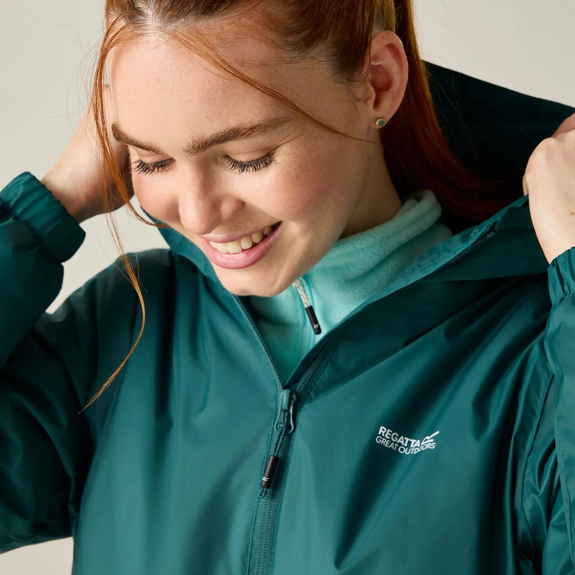 Chaqueta forrada de forro polar de kybre para mujer 2/13