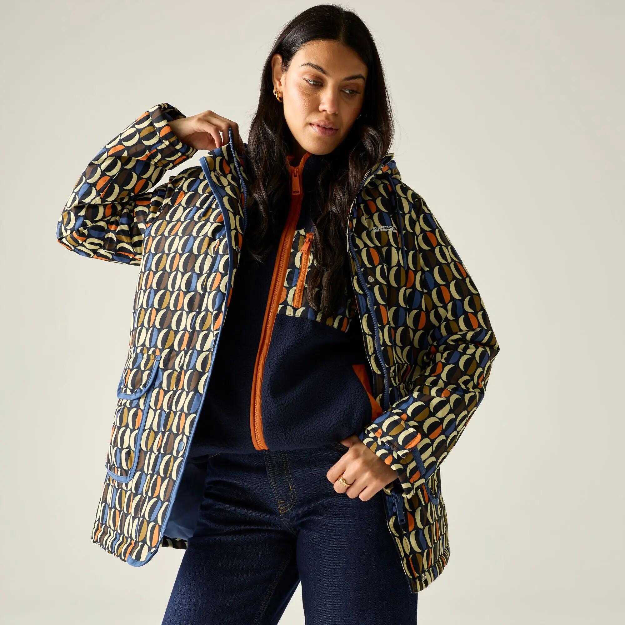 Wodoodporna kurtka izolowana Orla Kiely
