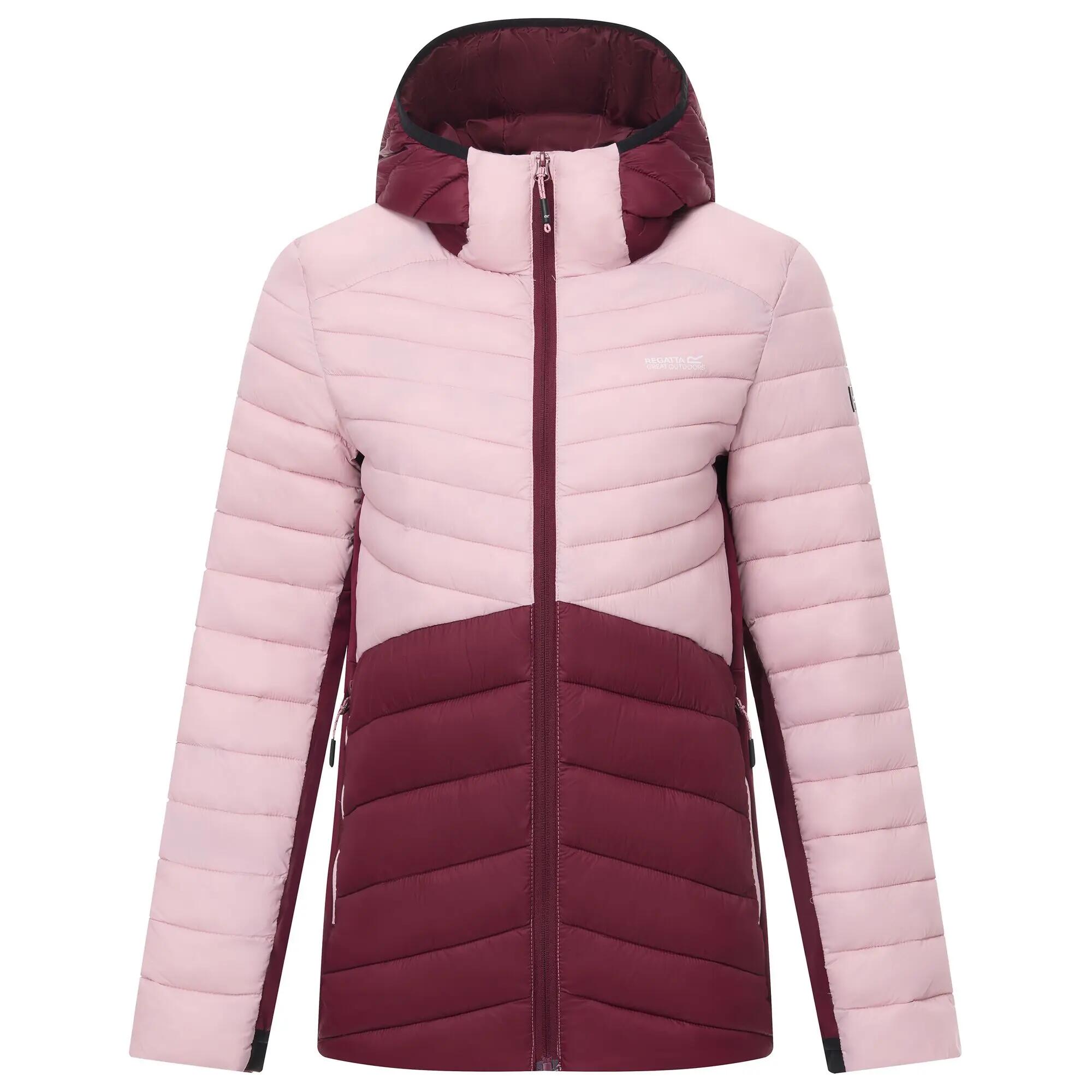 Chaqueta híbrida Leedre con capucha para mujer 9/13