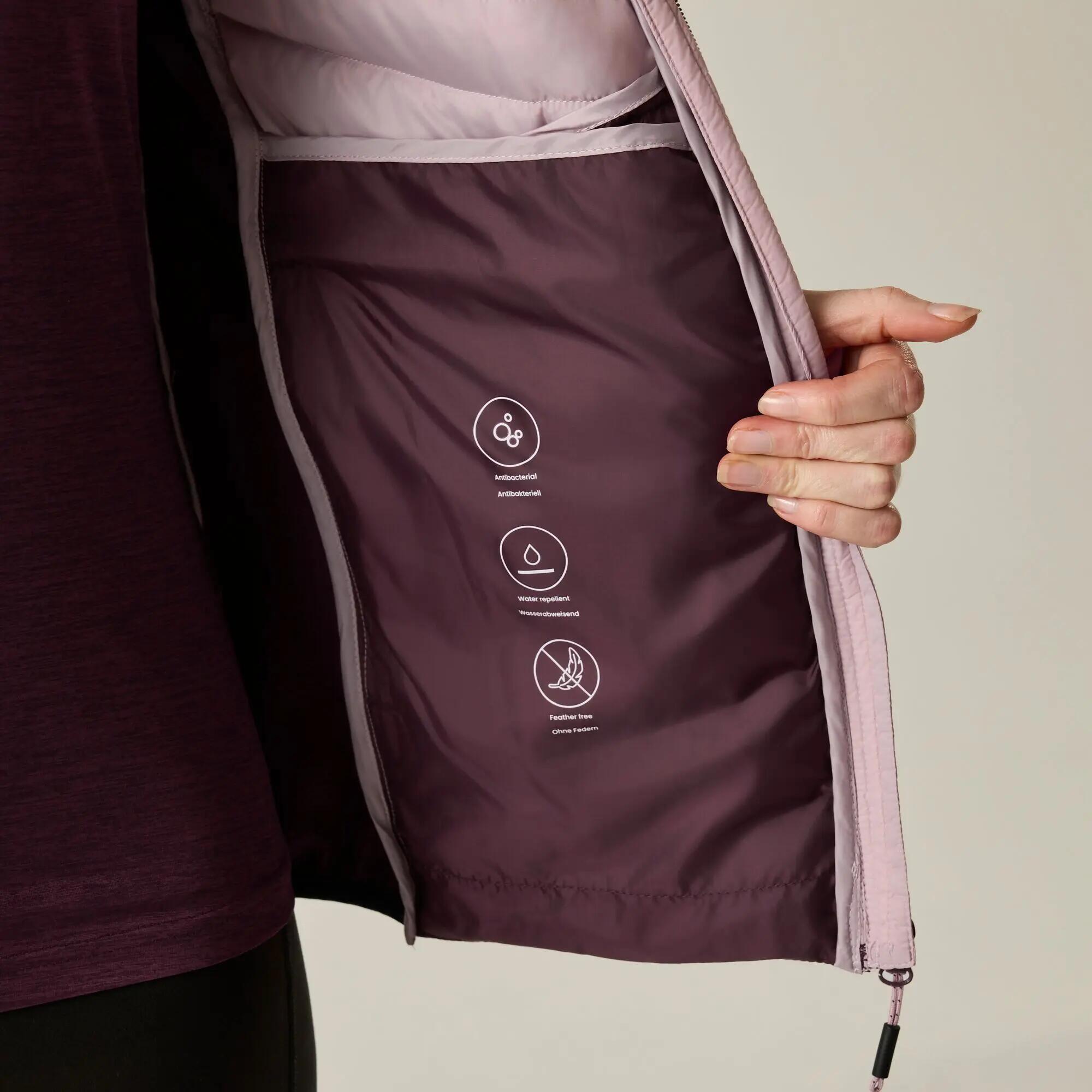 Chaqueta híbrida Leedre con capucha para mujer 8/13