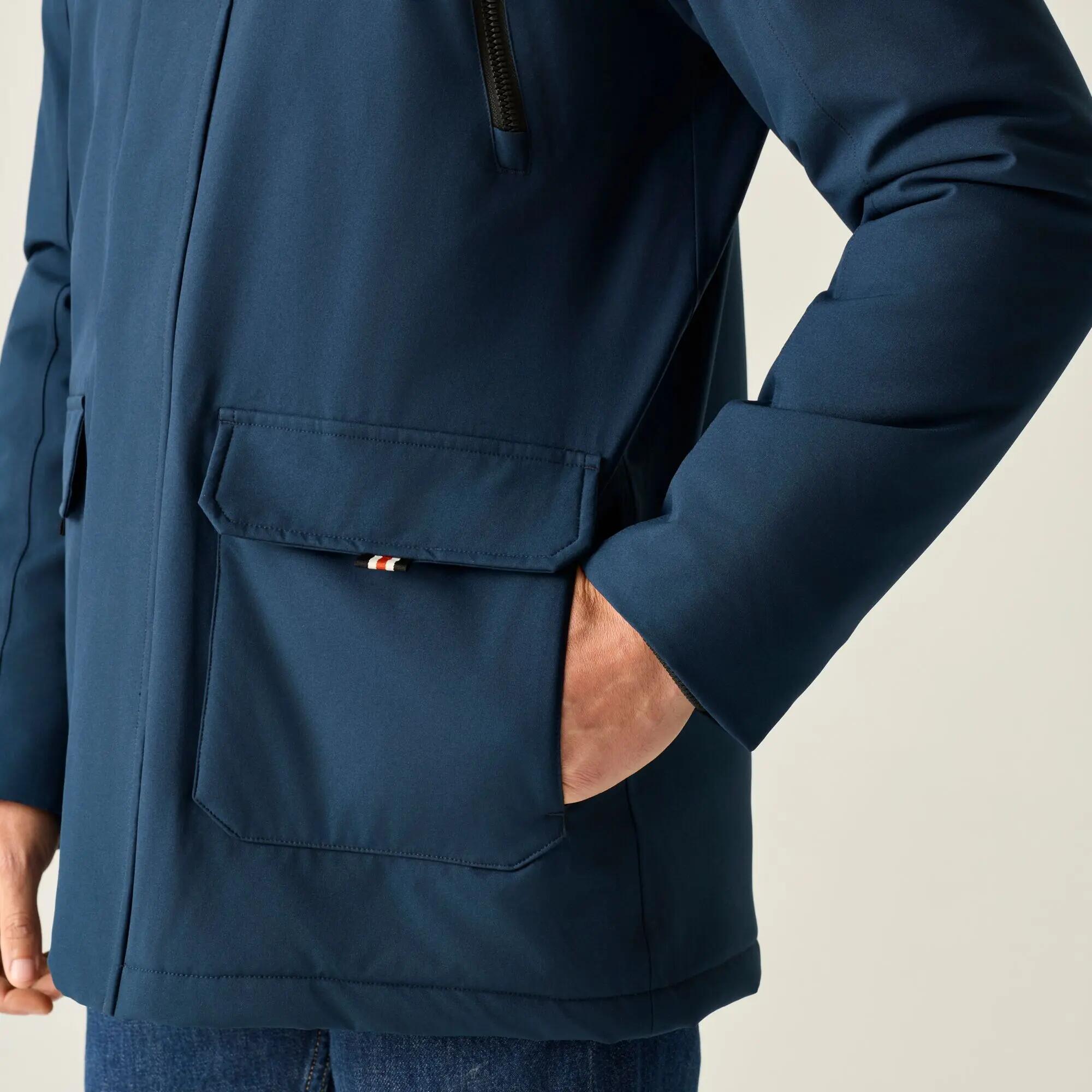 Mens Marron waterdicht geïsoleerd jasje 9/14