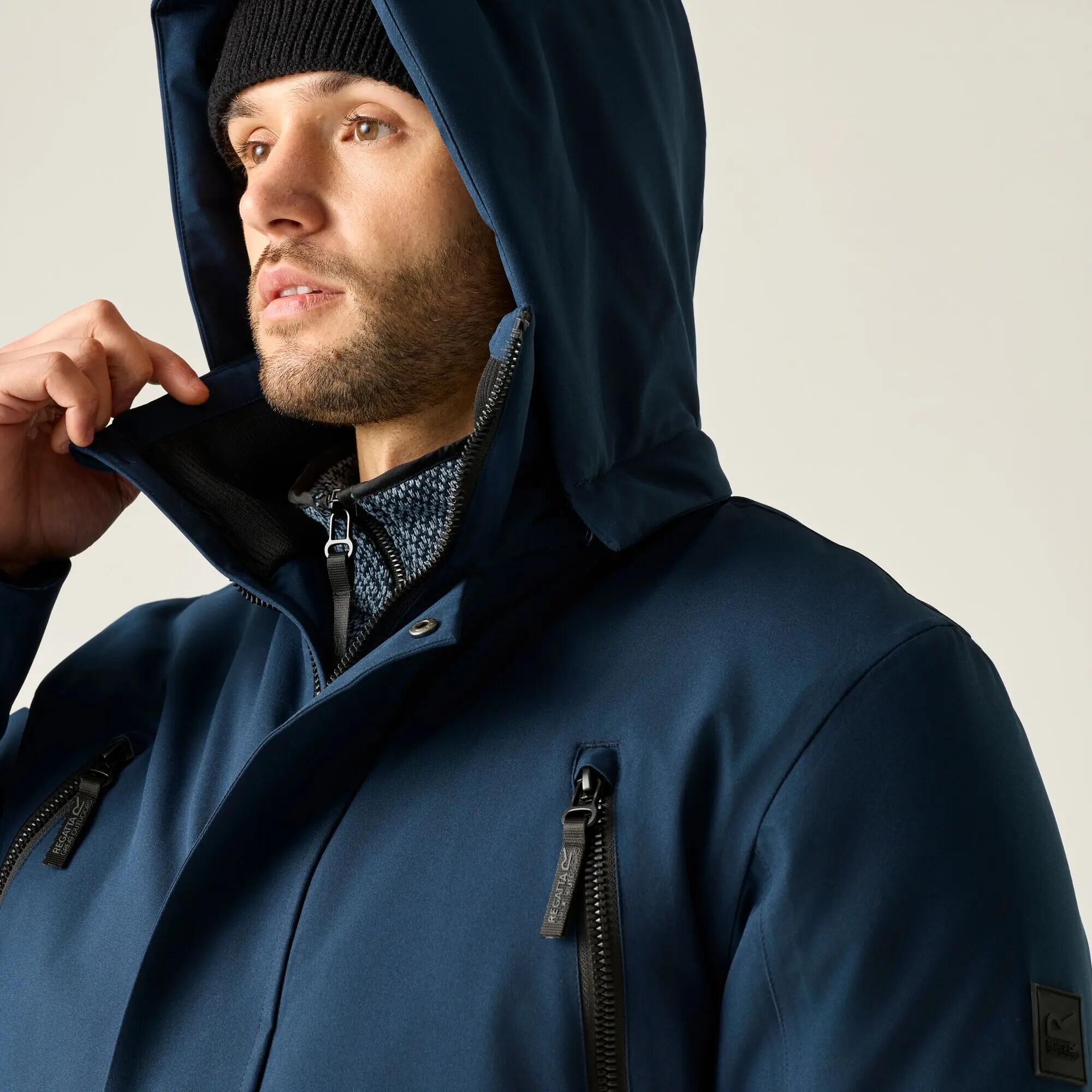 Mens Marron waterdicht geïsoleerd jasje 8/14