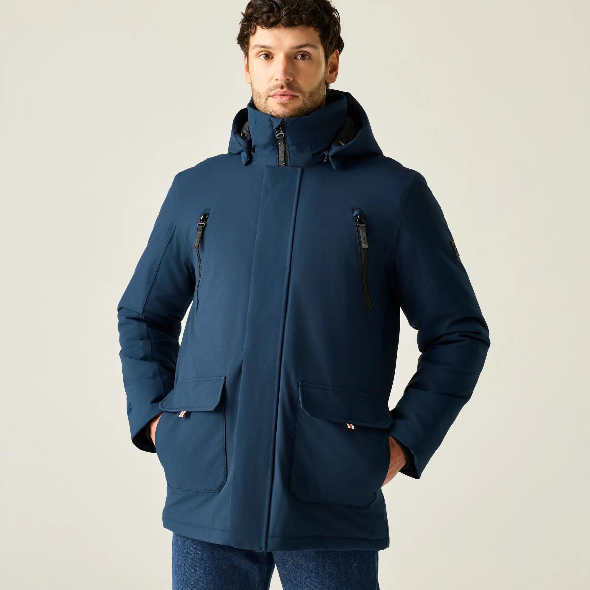 Mens Marron waterdicht geïsoleerd jasje 5/14