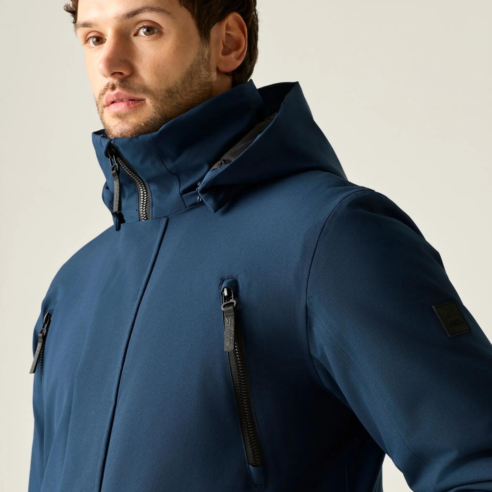 Mens Marron waterdicht geïsoleerd jasje 4/14