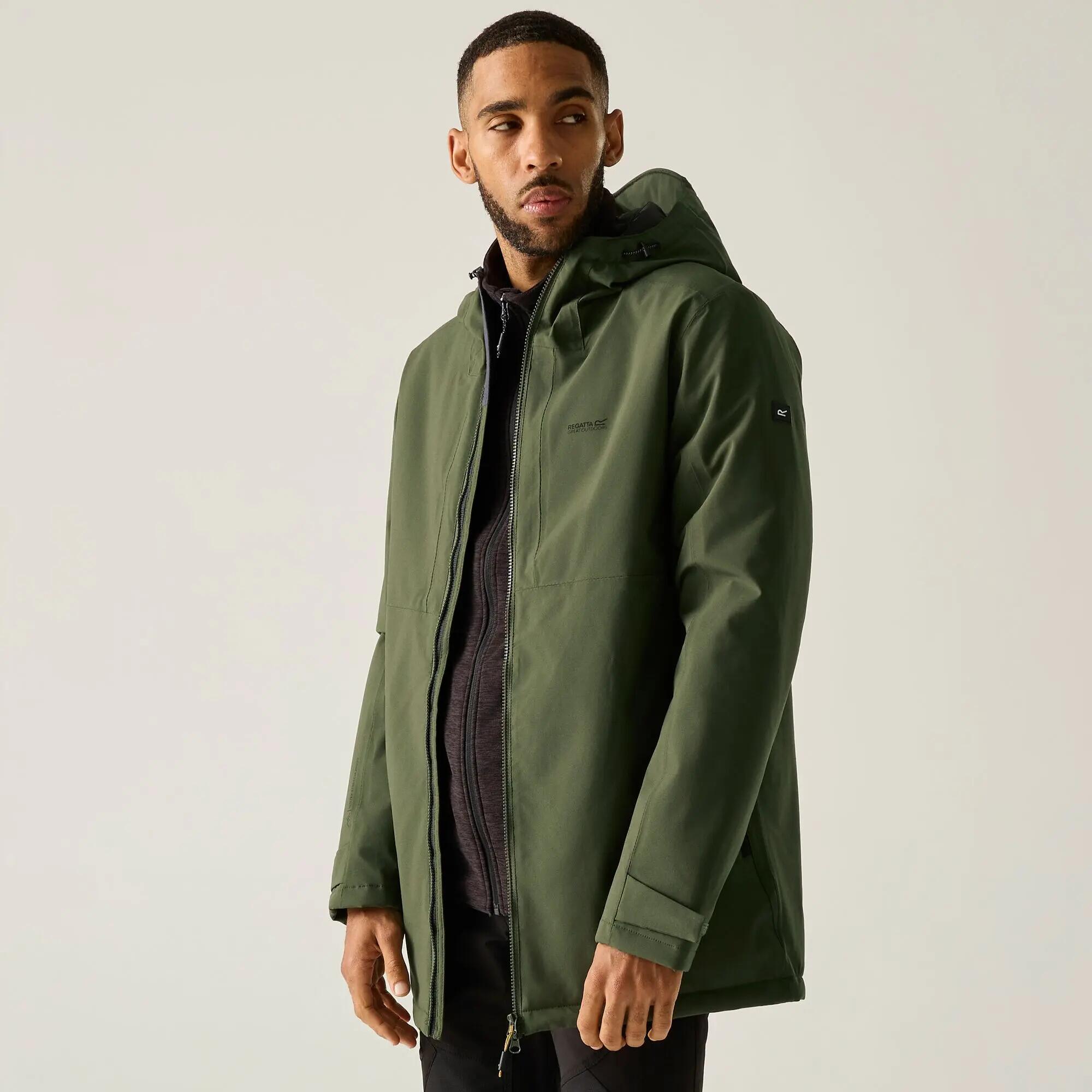 Chaqueta impermeable Hoscar para hombre 6/14