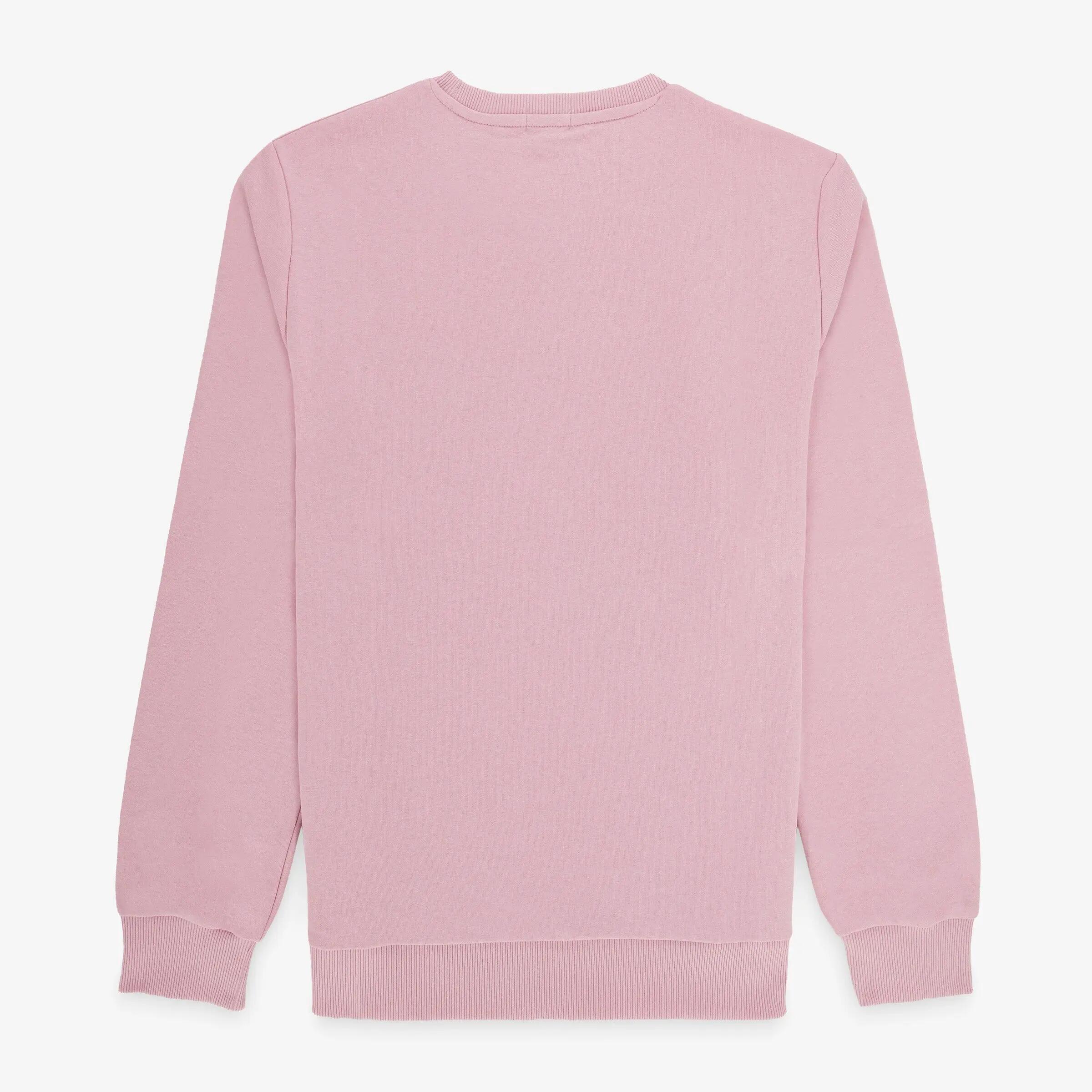 Felpa a girocollo Stanley in cotone felpato rosa 2/3