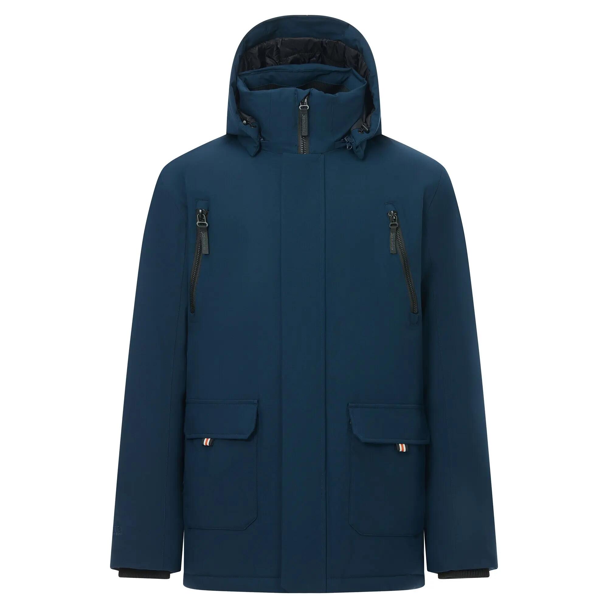 Mens Marron waterdicht geïsoleerd jasje 10/14